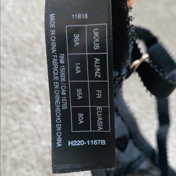 Black heidi klum push-up bra - Picture 4 of 4